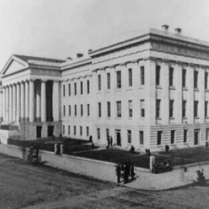 Vintage photo of the US Patent Office